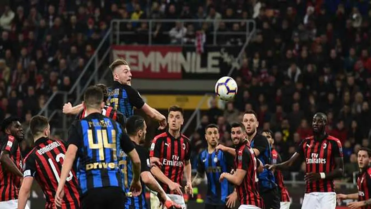 موعد ديربي الغضب بين ميلان وإنتر في الدوري الإيطالي والقنوات الناقلة للمباراة